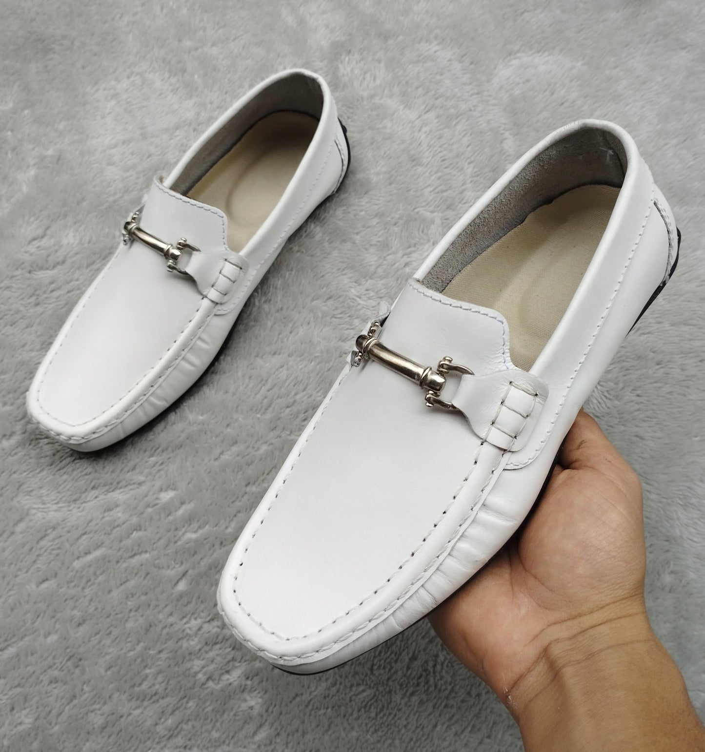 mocasin 209-1 blanco p cuero Carazzi23