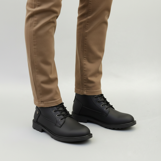 Botín 05 Negro Cuero