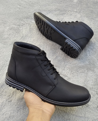 botin 033 negro cuero Carazzi23