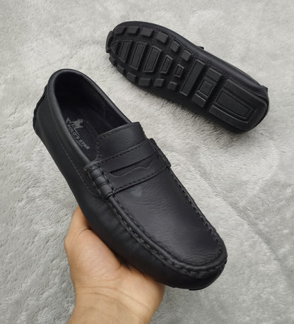 mocasin 206 negro cuero Carazzi23