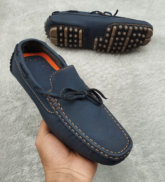 mocasin 208 azul h miel basecuero Carazzi23