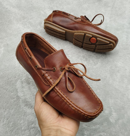 mocasin 208 coñac claro cuero Carazzi23