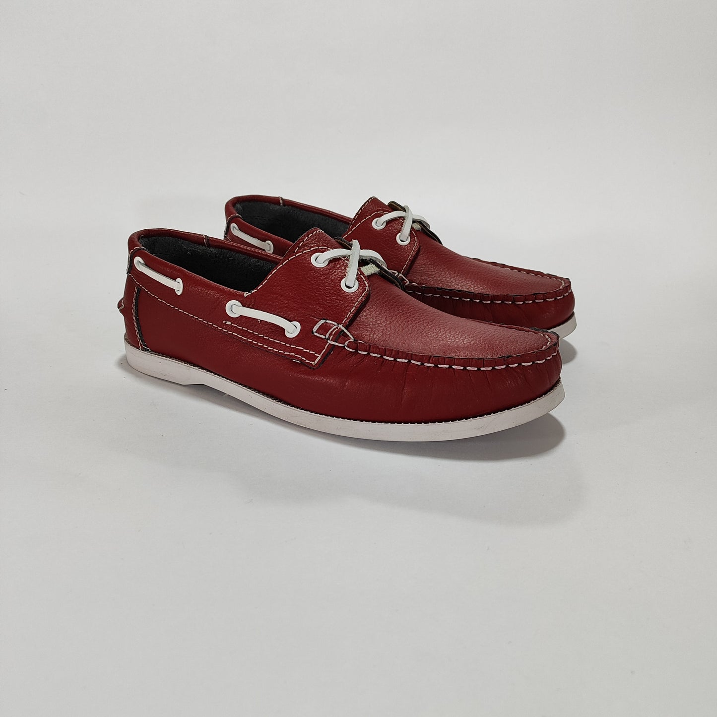 apache 222 rojo x blanco cuero Carazzi23