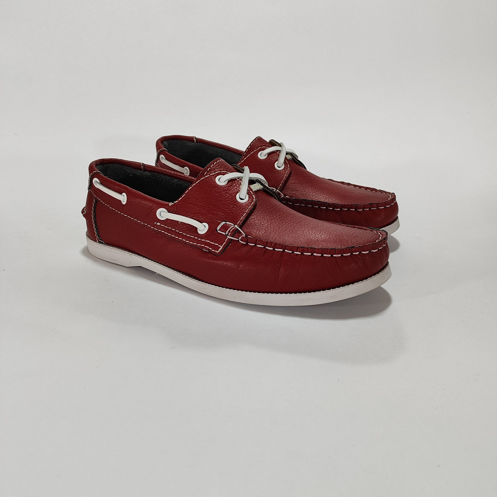 apache 222 rojo x blanco cuero Carazzi23