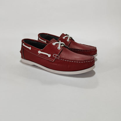 apache 222 rojo x blanco cuero Carazzi23