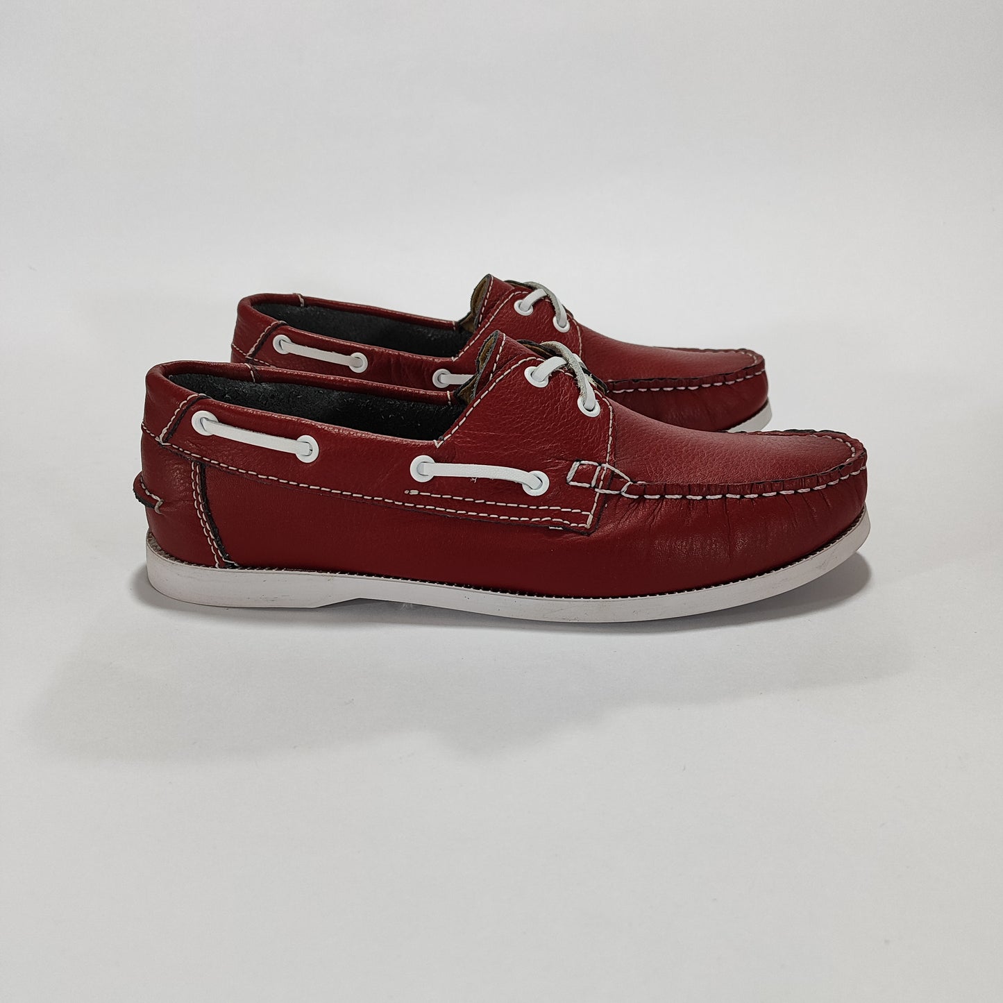 apache 222 rojo x blanco cuero Carazzi23