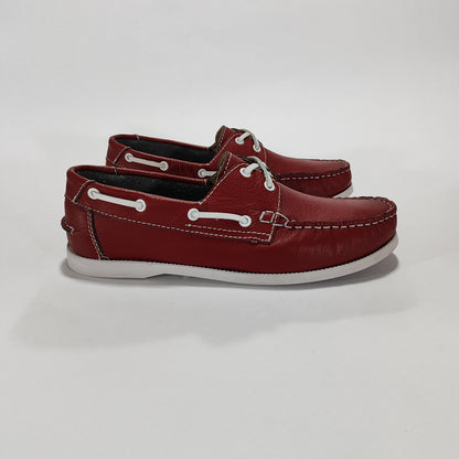 apache 222 rojo x blanco cuero Carazzi23