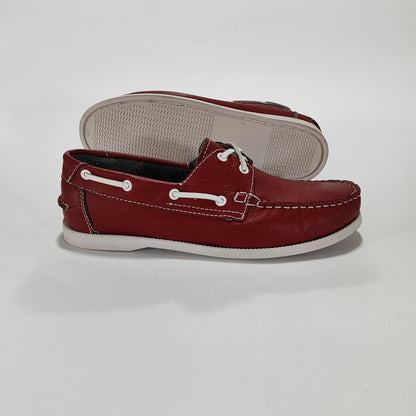 apache 222 rojo x blanco cuero Carazzi23