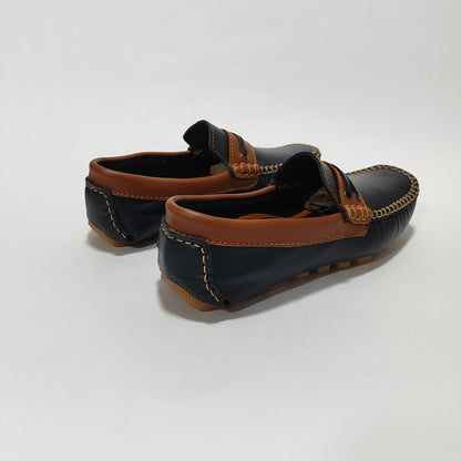 mocasin 204 azul x miel basecuero Carazzi23