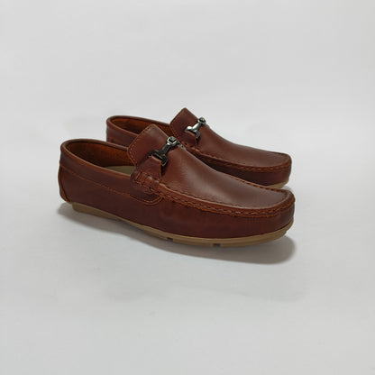 mocasin 209-1 coñac cuero Carazzi23
