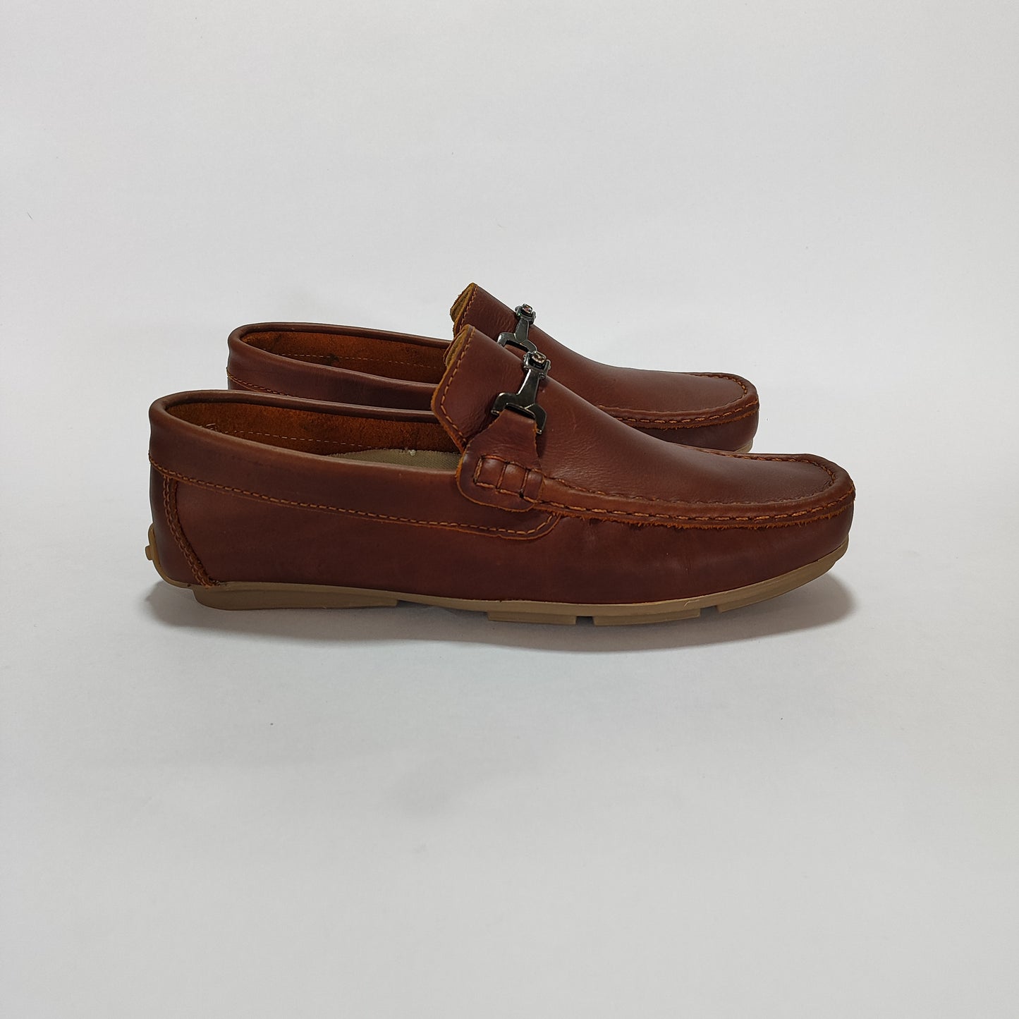 mocasin 209-1 coñac cuero Carazzi23