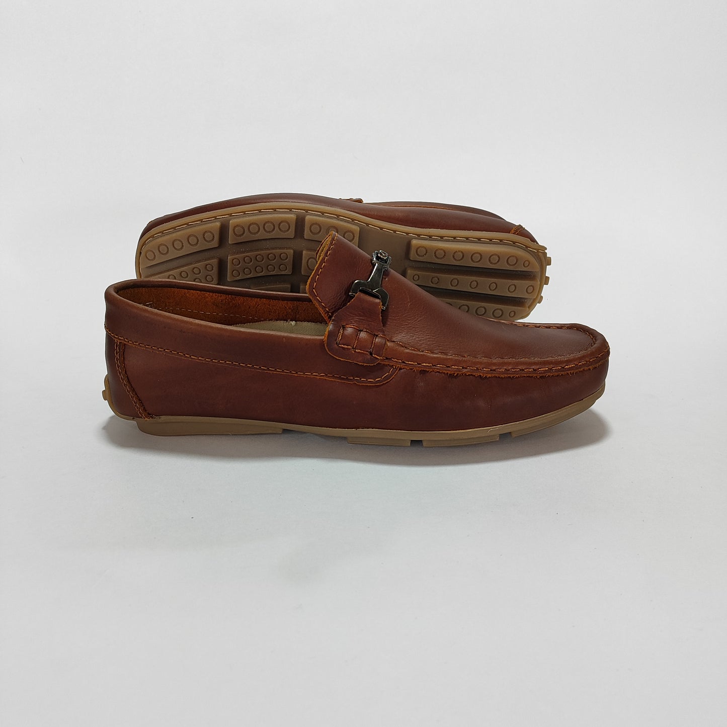 mocasin 209-1 coñac cuero Carazzi23