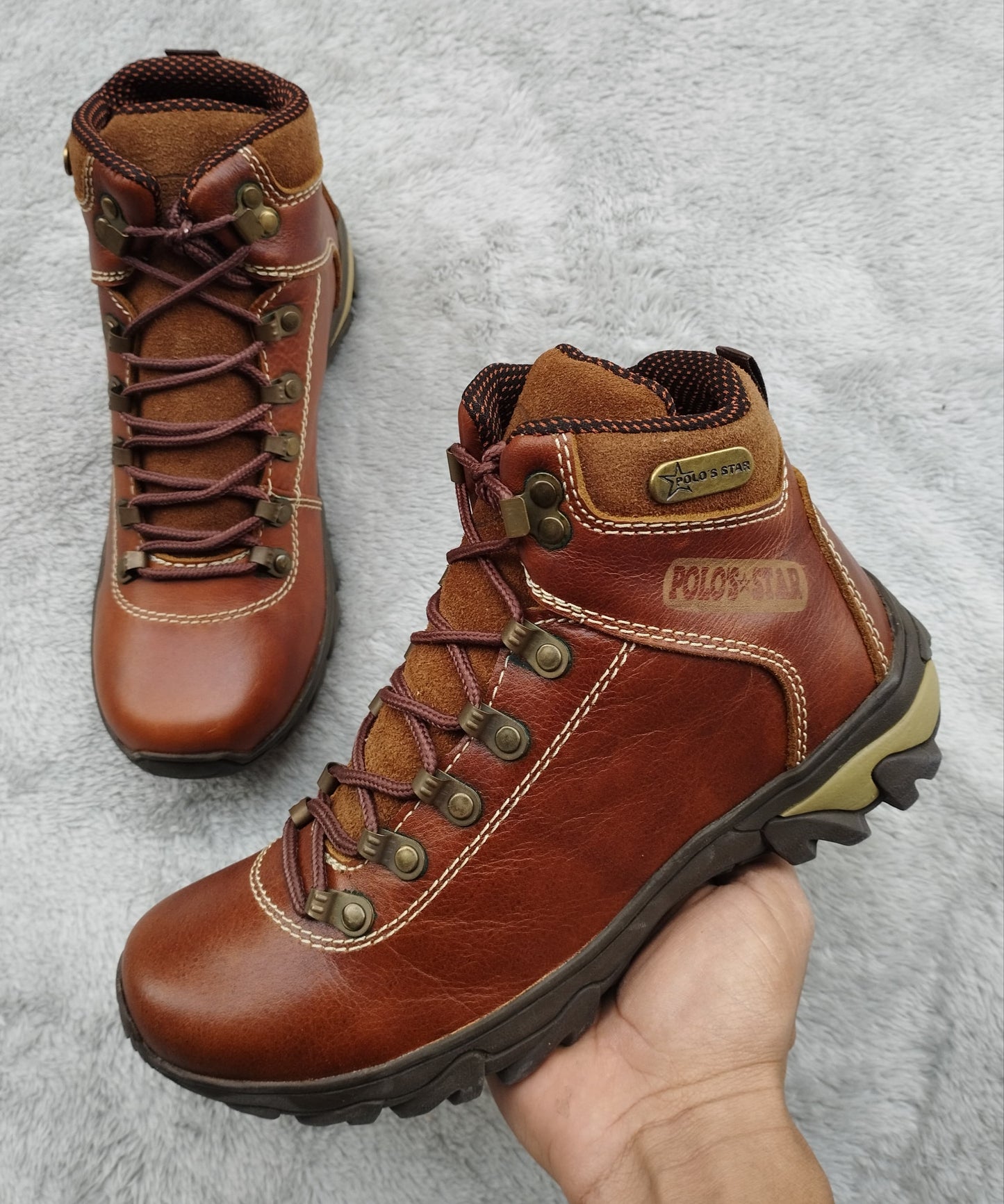 bota 08 coñac cuero Carazzi23