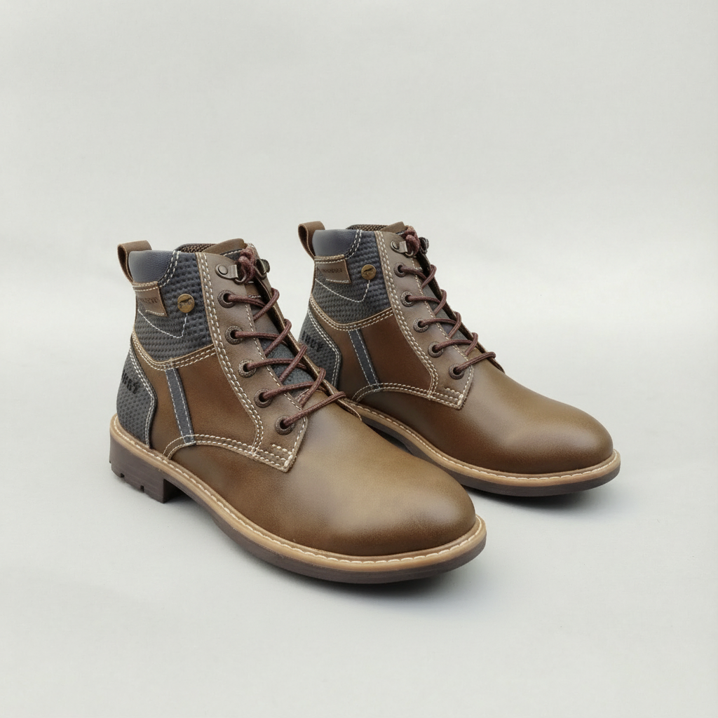 Botín 03 Miel x Azul