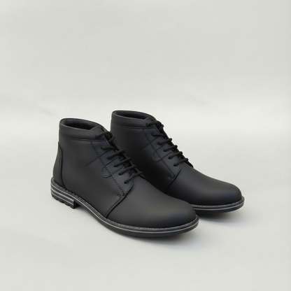 Botín 033 Negro Cuero