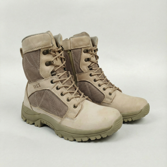 Bota 013 Cr Beige Cuero