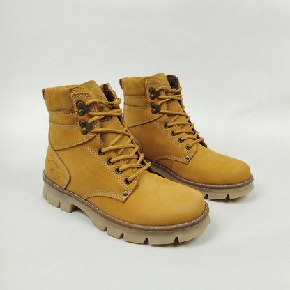 Bota 07 Oro Cuero