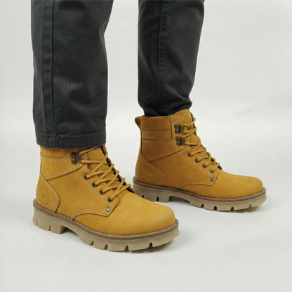 Bota 07 Oro Cuero